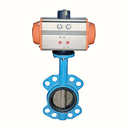 Pneumatic Wafer Butterfly Valve 