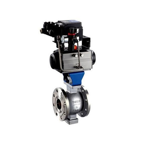 Pneumatic V-notch ball valve 