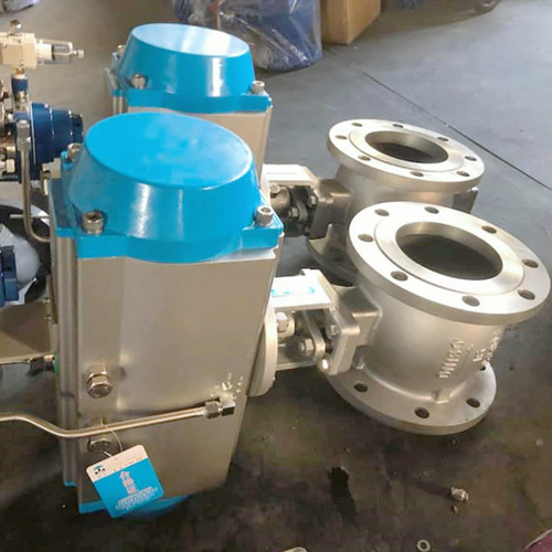 pneumatic ball valves segmented type