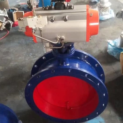 pneumatic damper butterfly valve PN16