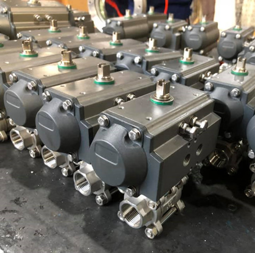 pneumatic thread ball valves 1000 WOG