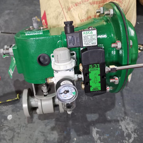 diahphragm pneumatic actuated ball valves