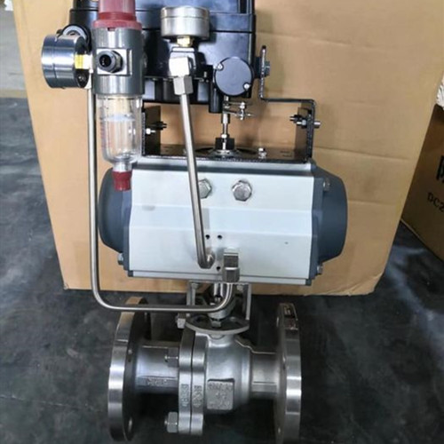 pneumatic ball valves with positioner