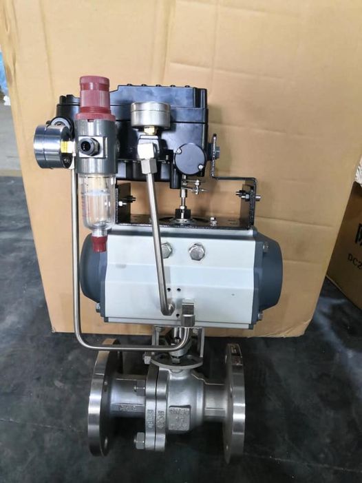 pneumatic ball valves with positioner