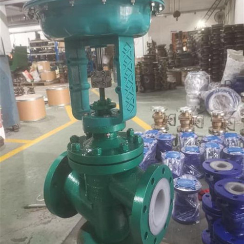  pneumatic control valve globe type WCB