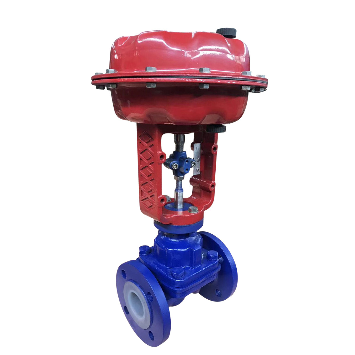 Pneumatic modulating type PFA lining Diaphragm Valve 