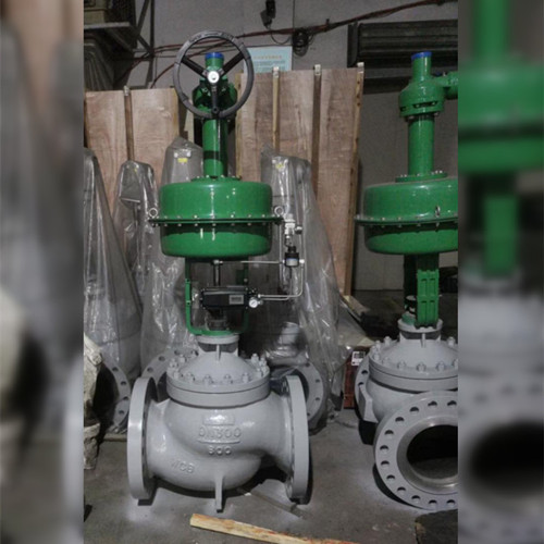  large bore control valve,normally closed ,equal percentage, 