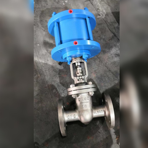 Pneumatic CF8 gate valves