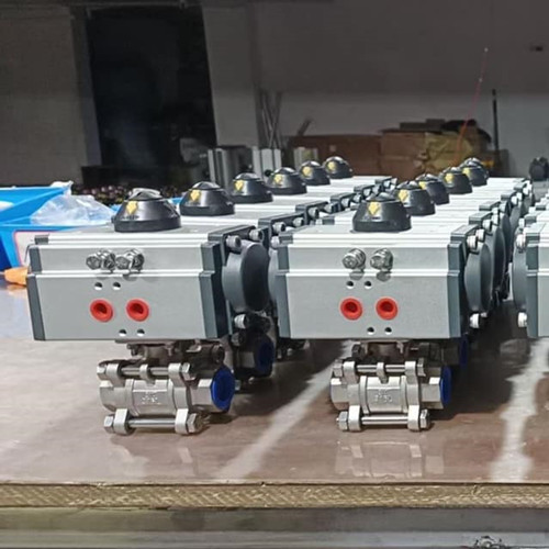 Pneumatic 1000 WOG ball valves